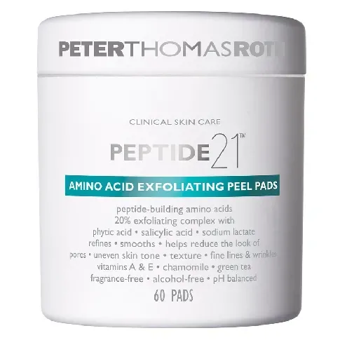 Bilde av best pris Peter Thomas Roth Peptide 21 Exfoliating Peel Pads 60pcs Hudpleie - Ansikt - Skrubb og peeling