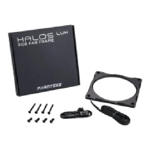 Bilde av best pris Phanteks Halos Lux - Systemvifteramme - svart PC-Komponenter - Skap og tilbehør - Tilbehør