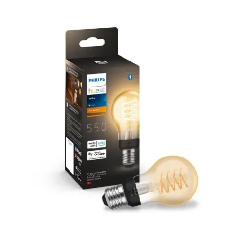 Bilde av best pris Philips Hue White E27 standardpære, 1-pak LED filament