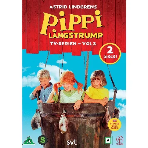 Bilde av best pris Pippi Långstrump Tv-Serie Box 3 (2-Disc) - Filmer og TV-serier