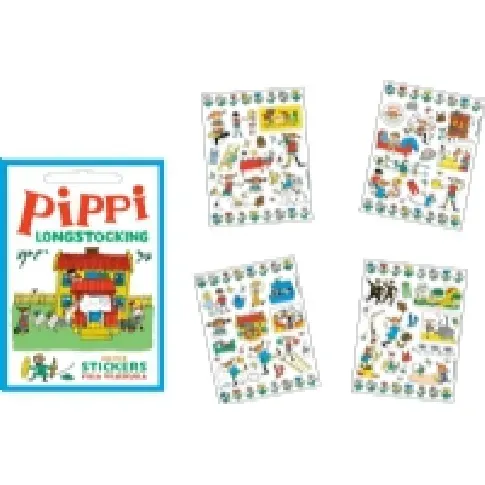 Bilde av best pris Pippi Stickers Villa Villekulla w. 140 sticker Leker - Spill