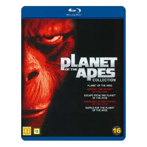Bilde av best pris Planet of the Apes Collection (5-disc) (Blu-Ray) - Filmer og TV-serier