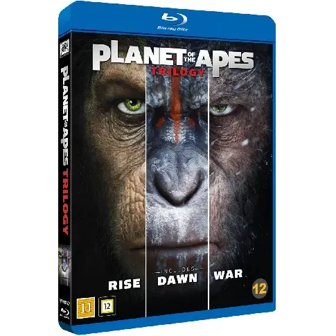 Bilde av best pris Planet of the Apes Trilogy, The (Blu-Ray) - Filmer og TV-serier