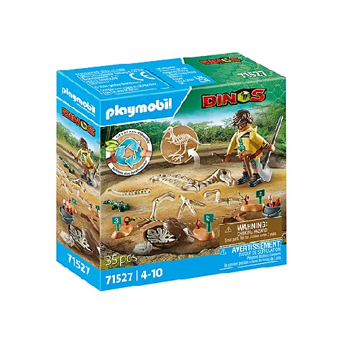 Bilde av best pris Playmobil - Archaeological dig with dinosaur skeleton (71527) - Leker