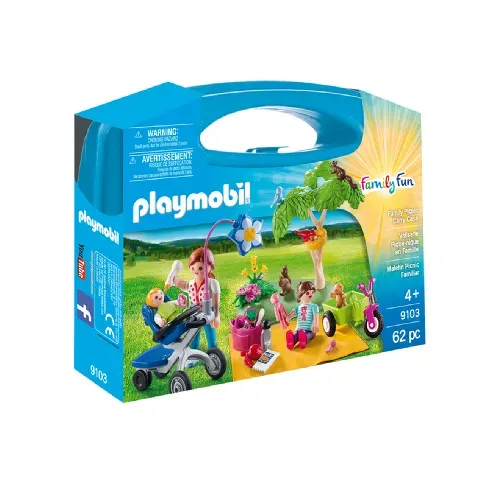 Bilde av best pris Playmobil - Family Picnic Carry Case (91037) - Leker