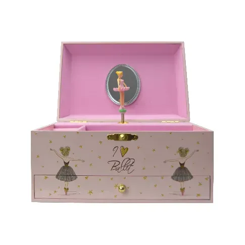 Bilde av best pris Pocket Money - Deluxe Music Jewelry Box Ballerina (570304) - Leker