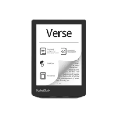 Bilde av best pris PocketBook 629 Verse - eBook-leser - Linux 3.10.65 - 8 GB - 6 16 grånivåer (4-bts) E Ink Carta (758 x 1024) - berøringsskjerm - Wi-Fi - grå TV, Lyd & Bilde - Bærbar lyd & bilde - Lesebrett
