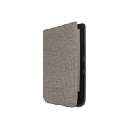Bilde av best pris PocketBook Shell series - Lommebok for eBook-leser - plastikk, polyuretan, mikrofiber - grå - 6 - for PocketBook Basic Lux 2, Touch Lux 4 TV, Lyd & Bilde - Bærbar lyd & bilde - Tilbehør
