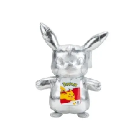 Bilde av best pris Pokémon 25th Celebration Silver Pikachu Plush (20 cm) Leker - Figurer og dukker