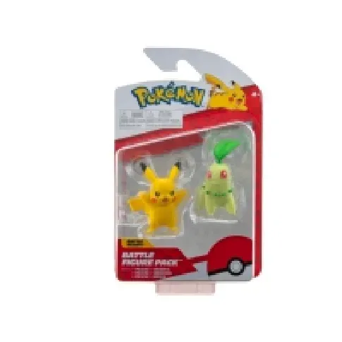 Bilde av best pris Pokémon Battle Figure Pack - Chikorita & Pikachu Leker - Figurer og dukker