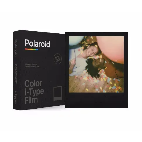 Bilde av best pris Polaroid - Color Film I-Type Black Frame Edition - Elektronikk