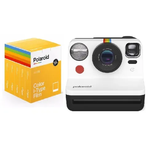 Bilde av best pris Polaroid - Now Gen 2 Camera Black&White + Color film I-Type 40-pack - Bundle - Elektronikk