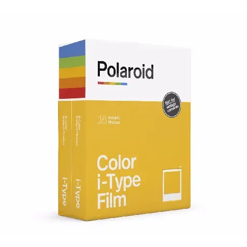 Bilde av best pris Polaroid Originals - Color i-Type Film (2-Pack) - Elektronikk
