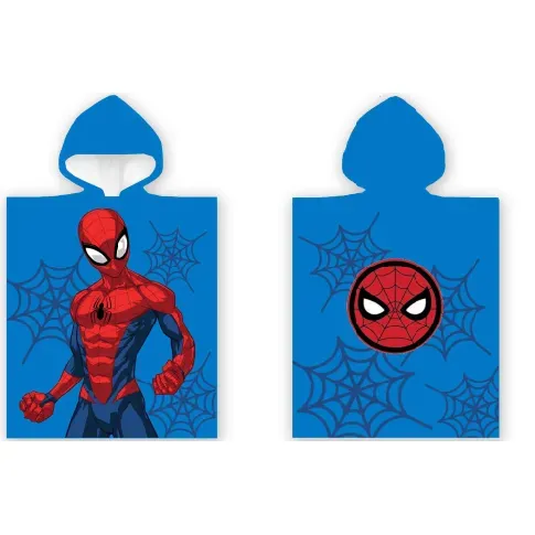 Bilde av best pris Poncho Towel - 50 x 100 cm– Spiderman (110076) - Baby og barn