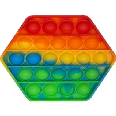 Bilde av best pris Pop It - Fidget - Rainbow - 1 stk. - Assorteret JULEGAVER 2023 - Julegave til familien - Barna