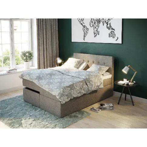 Bilde av best pris Premium regulerbar seng 160x200 - beige