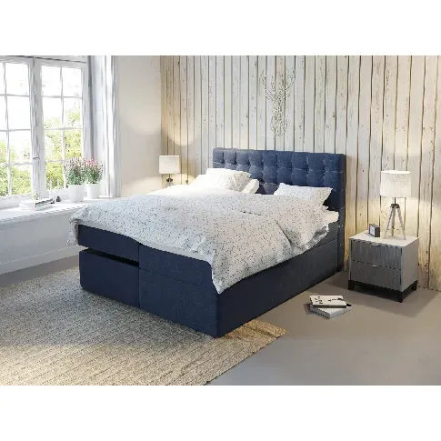 Bilde av best pris Premium regulerbar seng 180x200 - mørk blå