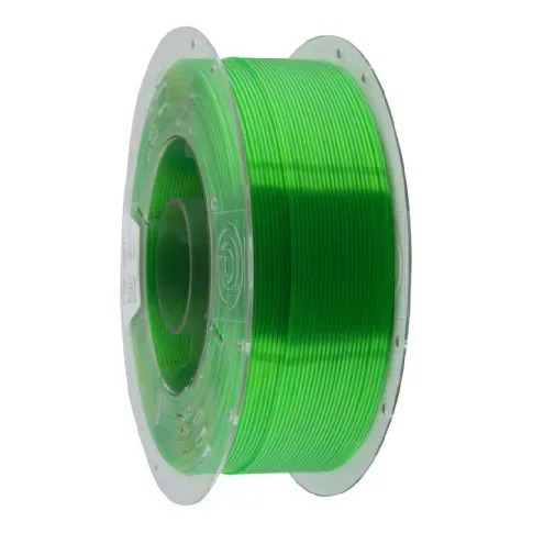 Bilde av best pris Prima PrimaCreator EasyPrint PETG 1.75mm 1 kg Grønn gjennomsiktig PETG-filament,3D skrivarförbrukning