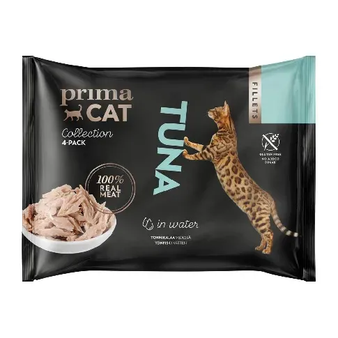 Bilde av best pris PrimaCat Tuna in Water (4x50 g) Katt - Kattemat - Våtfôr