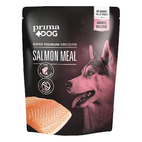 Bilde av best pris PrimaDog Salmon Meal 260 g Hund - Hundemat - Våtfôr