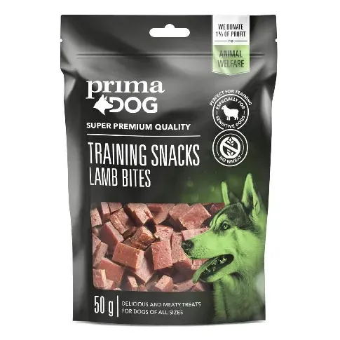 Bilde av best pris PrimaDog Training Snacks Lamb Bites 50 g Hund - Hundegodteri - Godbiter til hund