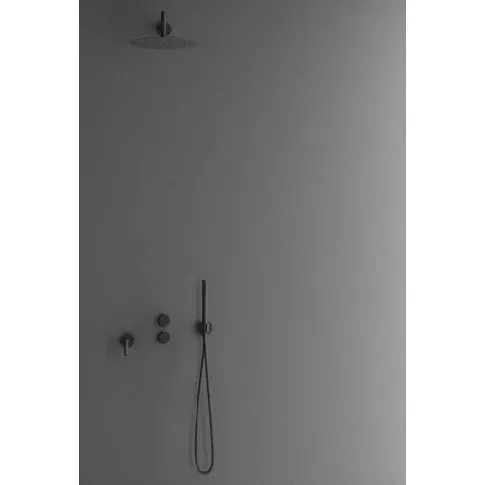 Bilde av best pris Primy Harmonized 3x badekararmatur med dusjsett, matt svar Baderom > Badekaret