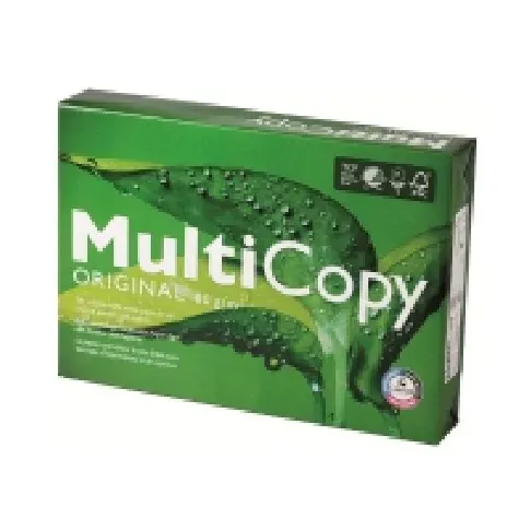 Bilde av best pris Printerpapir MultiCopy Original A4 hvid 80g - (500 ark pr. pakke x 5 pakker) Papir & Emballasje - Hvitt papir - Hvitt A4