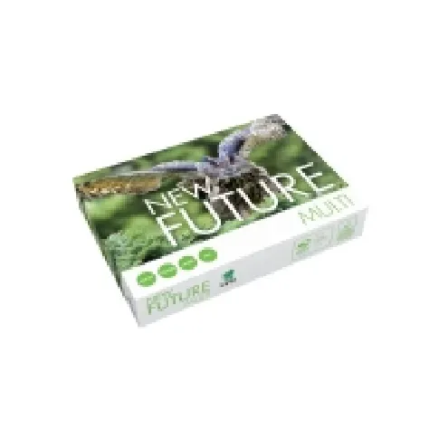 Bilde av best pris Printerpapir New Future Multi A4 hvid 80g - (kasse med 5 pakker á 500 ark) Papir & Emballasje - Hvitt papir - Hvitt A4