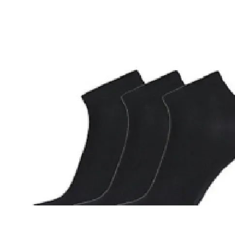 Bilde av best pris Proactive footies str. 37-41 - Bambus sneakers footie, høj kvalitet sorte,pakke med 3 par Klær og beskyttelse - Arbeidsklær - Sokker