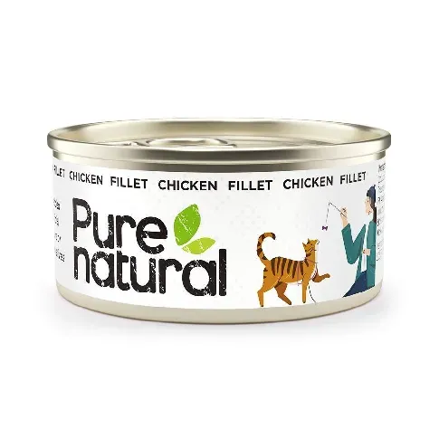 Bilde av best pris Purenatural Cat Fillet Chicken 70 g Katt - Kattemat - Våtfôr