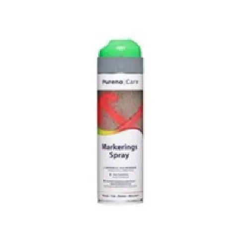Bilde av best pris Pureno markeringsspray 500ml - Grøn beregnet til mærkning på veje, bygninger, tuneller m.m Verktøy & Verksted - Håndverktøy - Markeringsverktøy