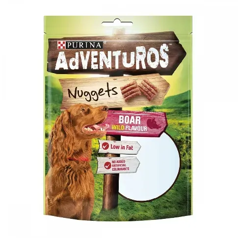 Bilde av best pris Purina Adventuros Nuggets Boar (90 g) Hund - Hundegodteri - Godbiter til hund