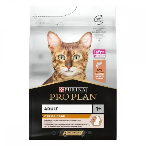 Bilde av best pris Purina Pro Plan Cat Adult Derma Care Salmon (3 kg) Katt - Kattemat - Tørrfôr
