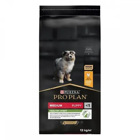 Bilde av best pris Purina Pro Plan Puppy Healthy Start Medium Chicken (12 kg) Valp - Valpefôr - Tørrfôr til valp