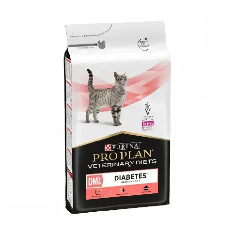 Bilde av best pris Purina Pro Plan Veterinary Diets Cat DM St/Ox Diabetes Management (5 kg) Veterinærfôr til katt - Diabetes