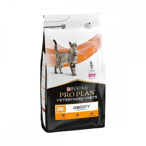 Bilde av best pris Purina Pro Plan Veterinary Diets Cat OM St/Ox Obesity Management (5 kg) Veterinærfôr til katt - Overvekt