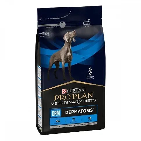Bilde av best pris Purina Pro Plan Veterinary Diets Dog DRM Dermatosis (3 kg) Veterinærfôr til hund - Hudproblem