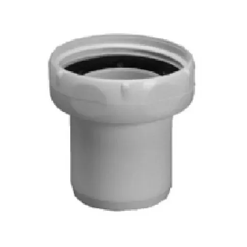 Bilde av best pris Purus lige overgang med indvendigt gevind 1 1/2 og Ø32 mm indstik i hvid PP Rørlegger artikler - Baderommet - Tilbehør for håndvask