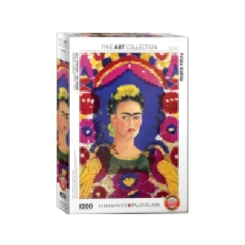 Bilde av best pris Puslespil Self-Portrait Frida Kahlo The Frame - 1000 brikker, 48*68cm N - A