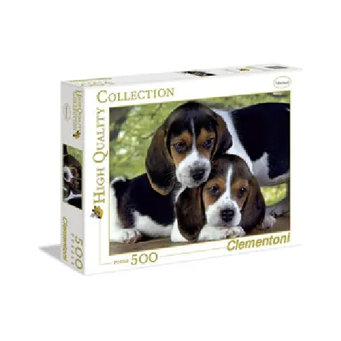 Bilde av best pris Puslespill Hundevalper 500 Biter Strikking, pynt, garn og strikkeoppskrifter