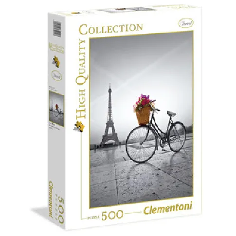 Bilde av best pris Puslespill Sykkeltur i Paris 500 biter Strikking, pynt, garn og strikkeoppskrifter
