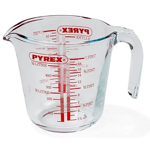 Bilde av best pris Pyrex Målebeger i glass 0,5 liter Målekanne