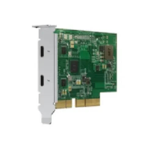 Bilde av best pris QNAP QXP-T32P - Thunderbolt-adapter - PCIe 3.0 x4 lav profil - Thunderbolt 3 x 2 - for QNAP TVS-h1288X, TVS-H1688X PC tilbehør - Kontrollere - IO-kort