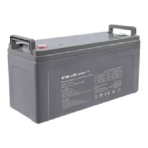 Bilde av best pris Qoltec AGM battery - UPS-batteri - 1 x batteri - blysyre - 120 Ah PC & Nettbrett - UPS - Erstatningsbatterier