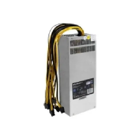 Bilde av best pris Qoltec - Strømforsyning (intern) - 80 PLUS Gold - AC 230 V - 1600 watt - sølv PC tilbehør - Ladere og batterier - PC/Server strømforsyning