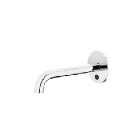 Bilde av best pris Qtoo sensor håndvaskarmatur - t/vægmontering, 190mm tud, poleret rustfrit stål Rørlegger artikler - Baderommet - Håndvaskarmaturer