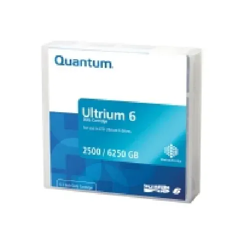 Bilde av best pris Quantum - LTO Ultrium 6 - 2,5 TB / 6,25 TB - sortering PC & Nettbrett - Sikkerhetskopiering - Sikkerhetskopier media