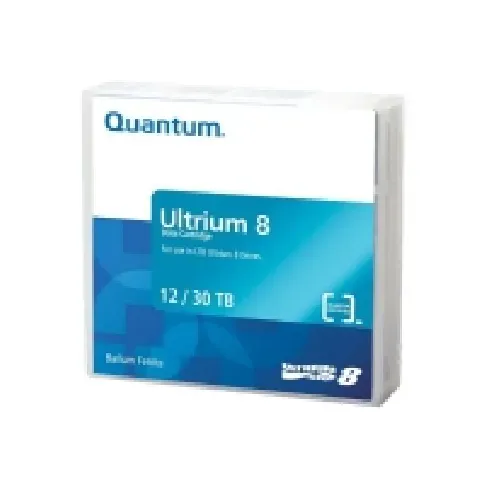 Bilde av best pris Quantum - LTO Ultrium 8 - 12 TB / 30 TB - mursteinsrød PC & Nettbrett - Sikkerhetskopiering - Sikkerhetskopier media