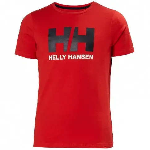 Bilde av best pris Rød Helly Hansen JR Logo T-skjorte - Barneklær