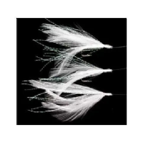 Bilde av best pris R.T. Rig4 Mackerel Feathers White/Flashabou 3 #2 Silver Hook Utendørs - Fiskeutstyr - Sluttelement